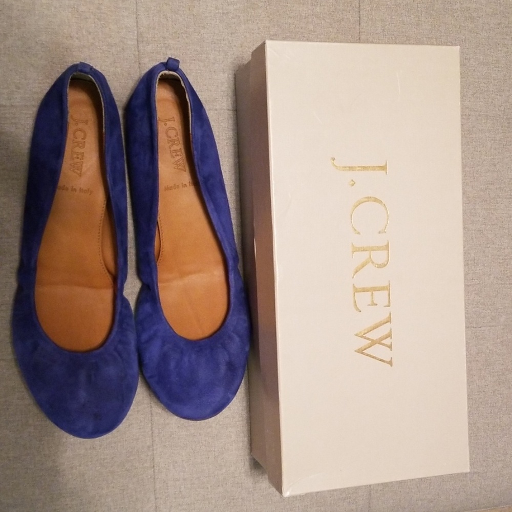 J.Crew Sapphire flats